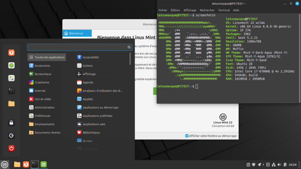 Linux Mint 22 “Wilma”